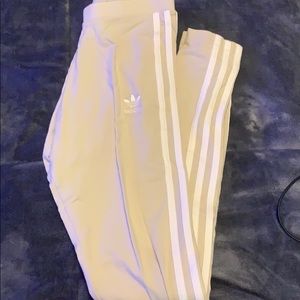 Adidas 3 stripe leggings